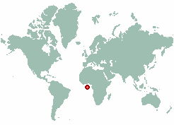 Font Al-Da'da in world map