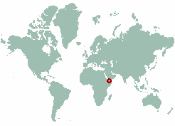 Dhilbah in world map